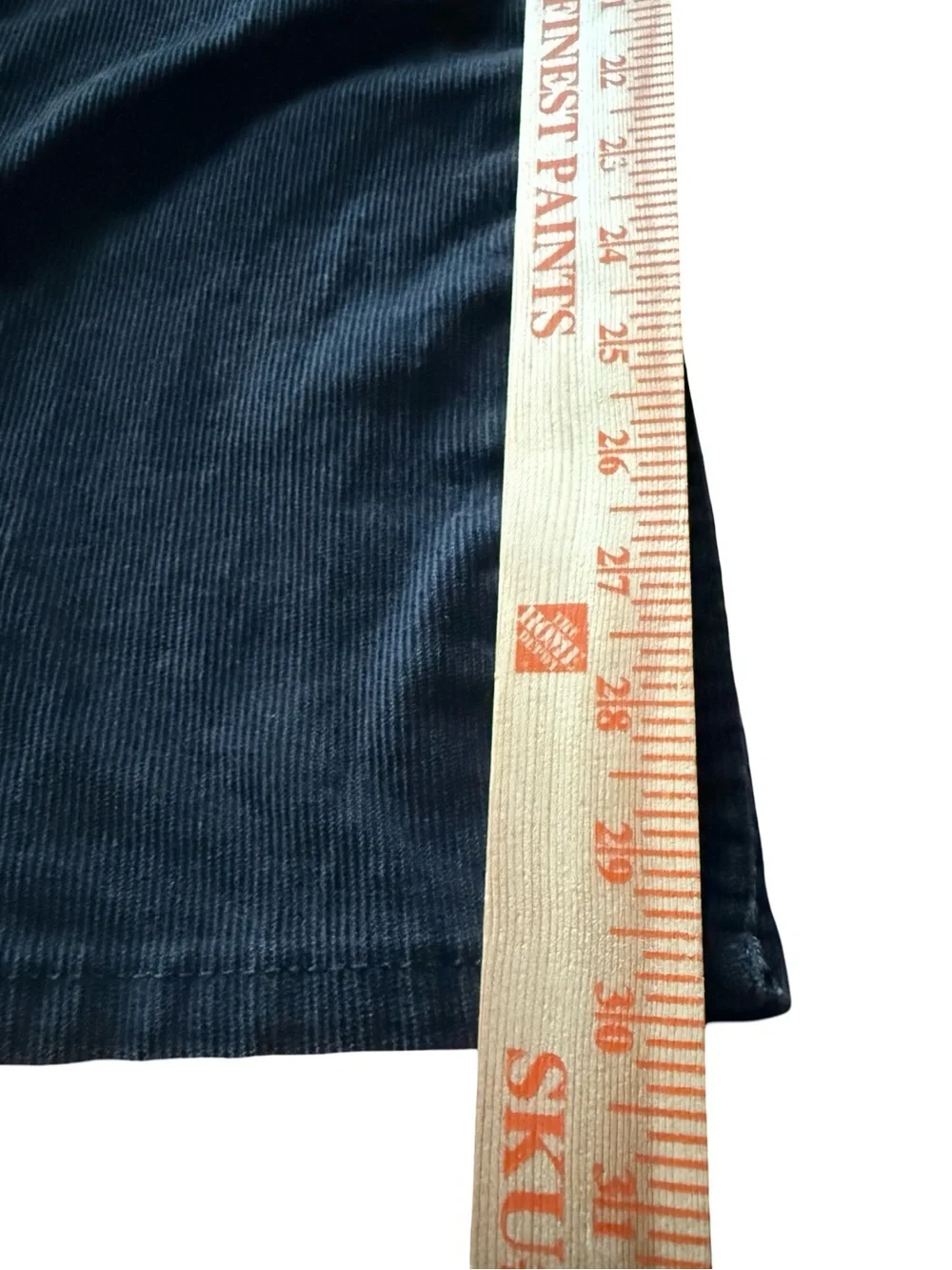 Levi’s 514 Straight Fit Corduroy Pants Mens 32x30 Black 5 Pocket Casual Jeans